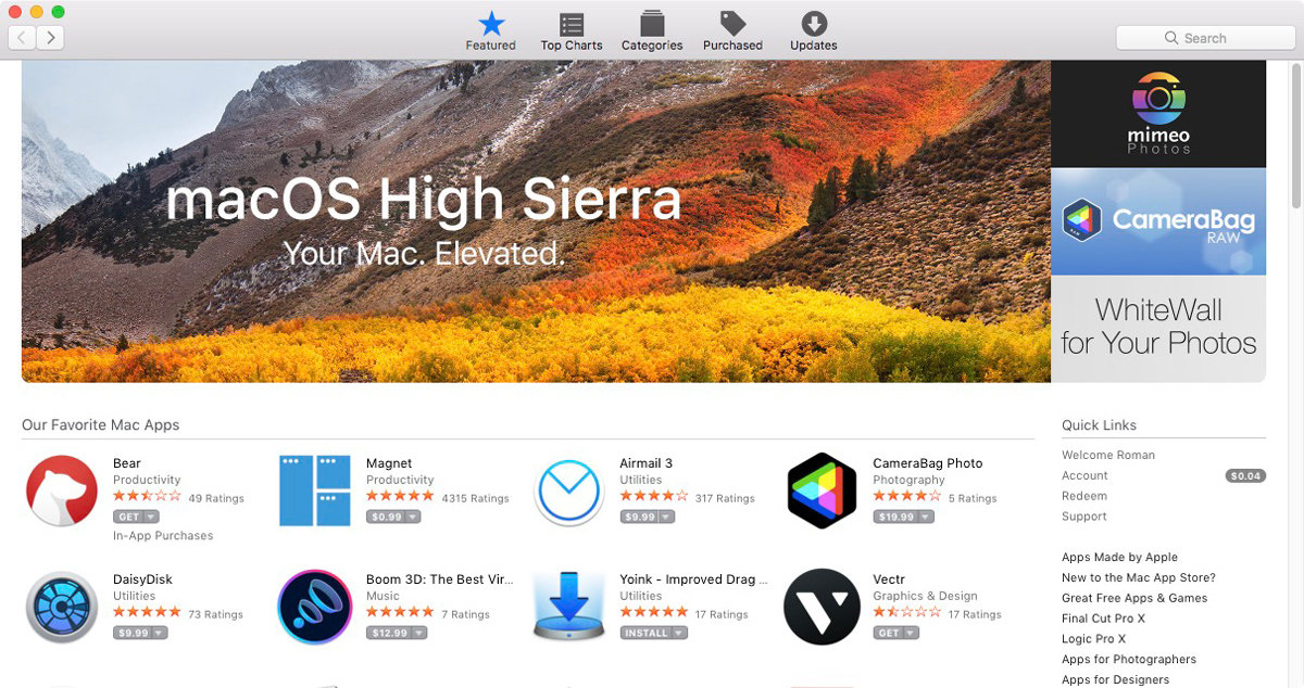 Mac os x install app free